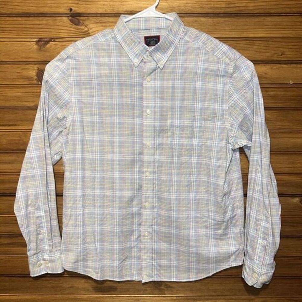 UNTUCKit‎ Marzano Button Up Shirt Mens Size Large Size Wrinkle Free Long Sleeve - Picture 2 of 9